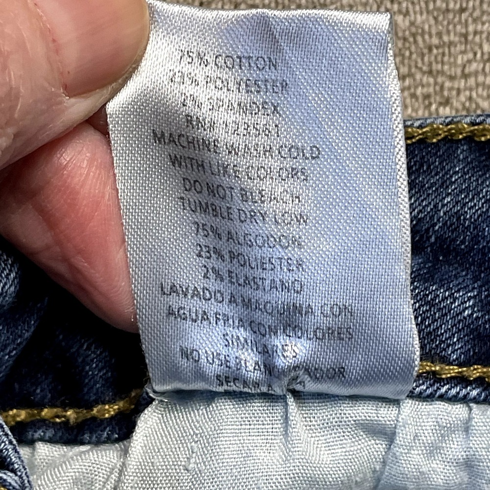 Blue Age Denim Collection Women Size 1 High Rise Skinny Jeans Ripped Distressed - Picture 11 of 13